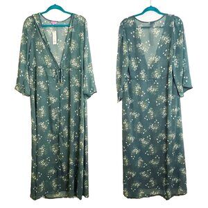 Alicia Floral Kimono Size L/XL New with tags